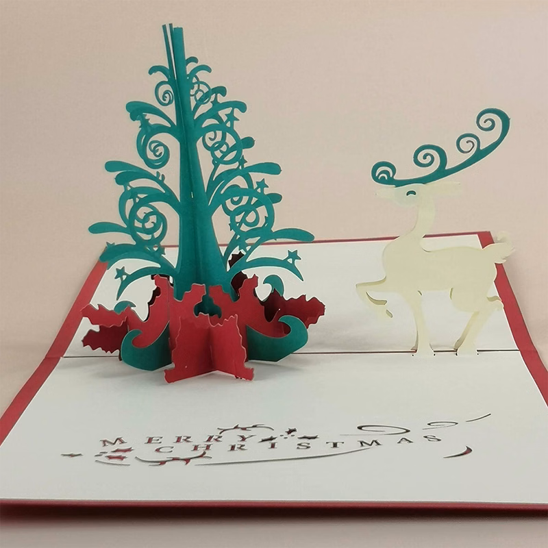 3D Pop Up Christmas Card