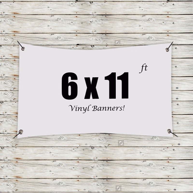 Custom 6' x 11' Vinyl Banners