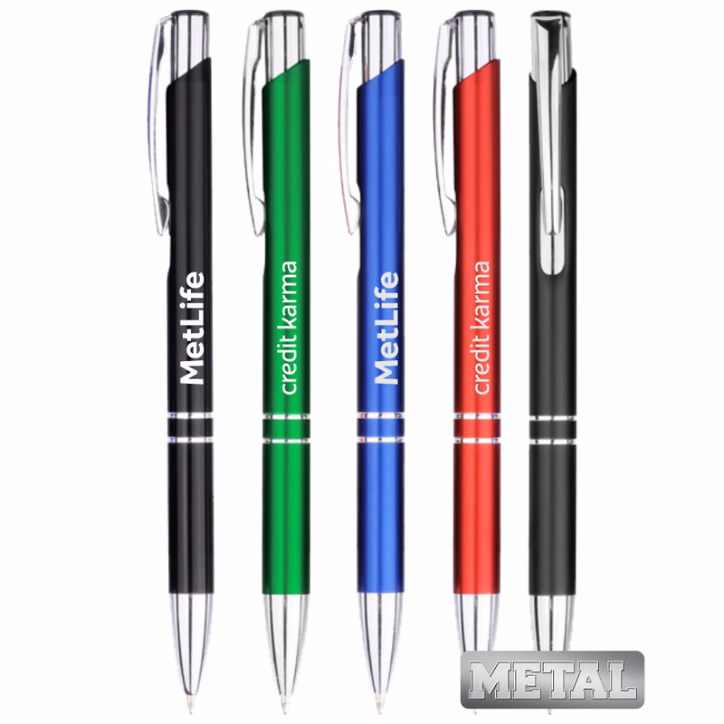 "Lucent" All Metal Click Pens