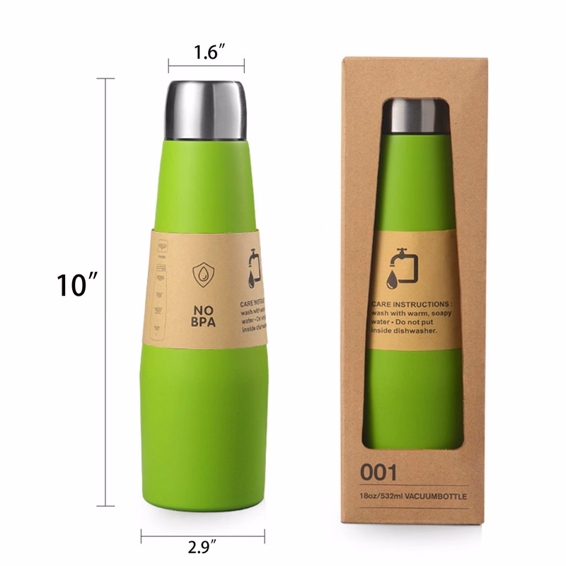 17oz Stainless Steel Vacuum Insulated Coke Bottle