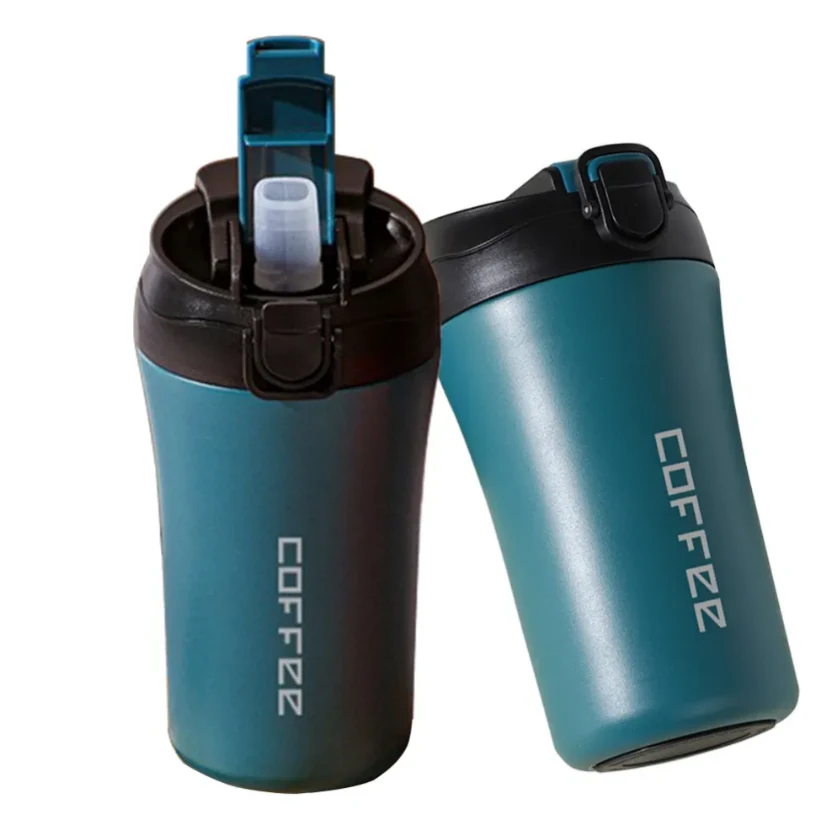 14oz Leakproof Insulated Vacuum Coffee Cup Travel Mug 1