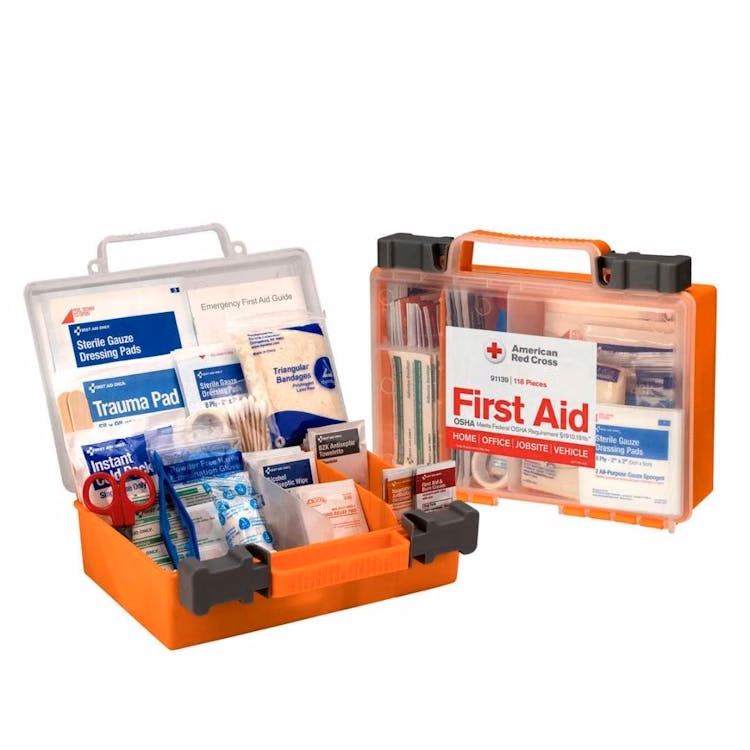 American Red Cross Clear Cover First Aid Kit