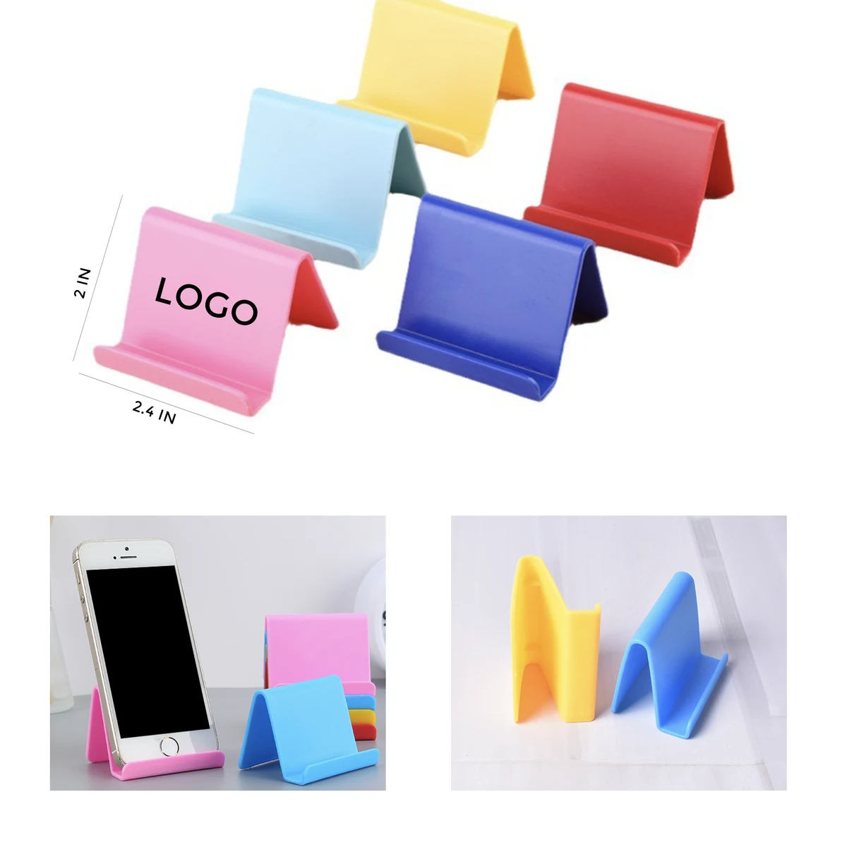MOQ 10 PCS Durable PP Plastic Mobile Phone Holder 1