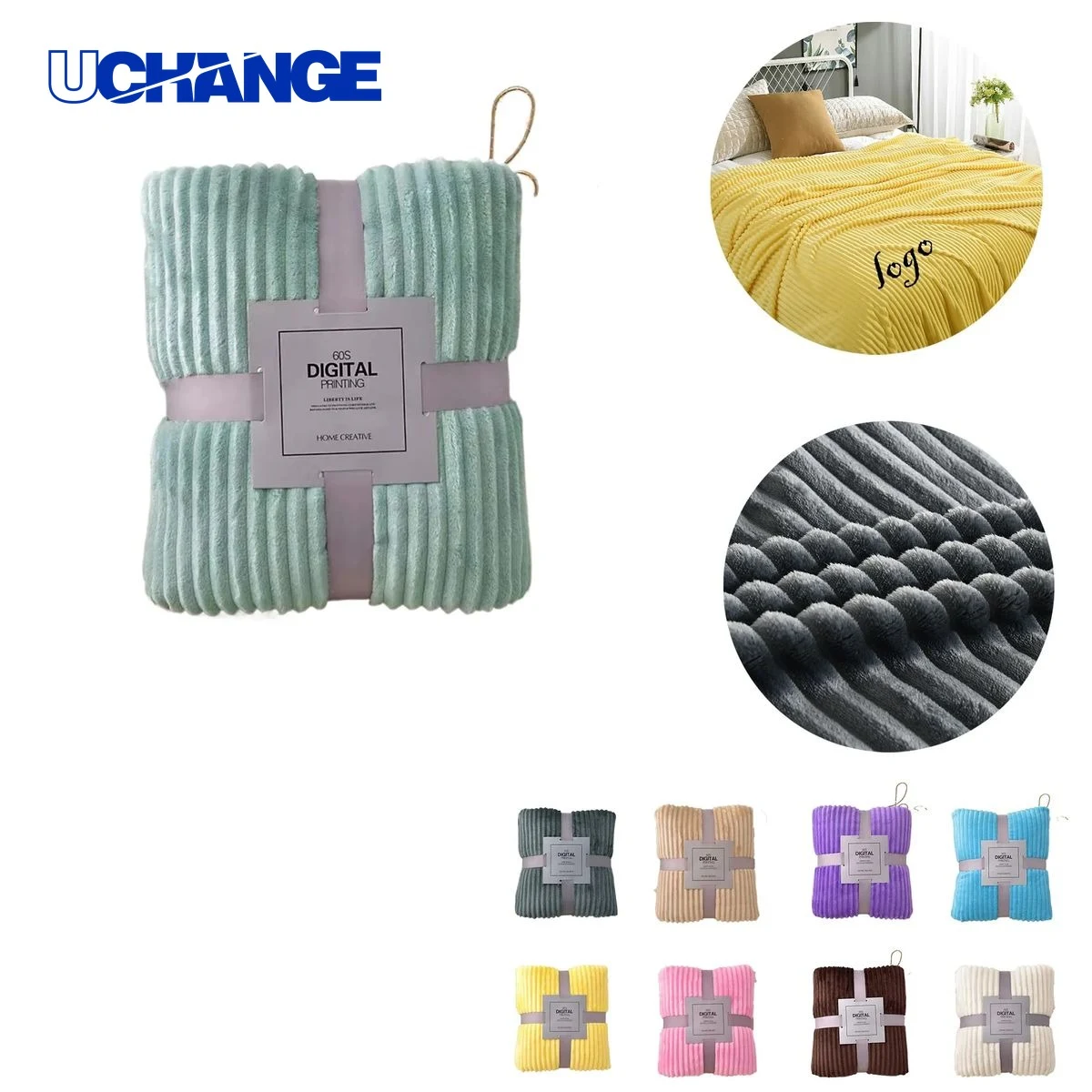 Plush Fleece Throw Blanket 1