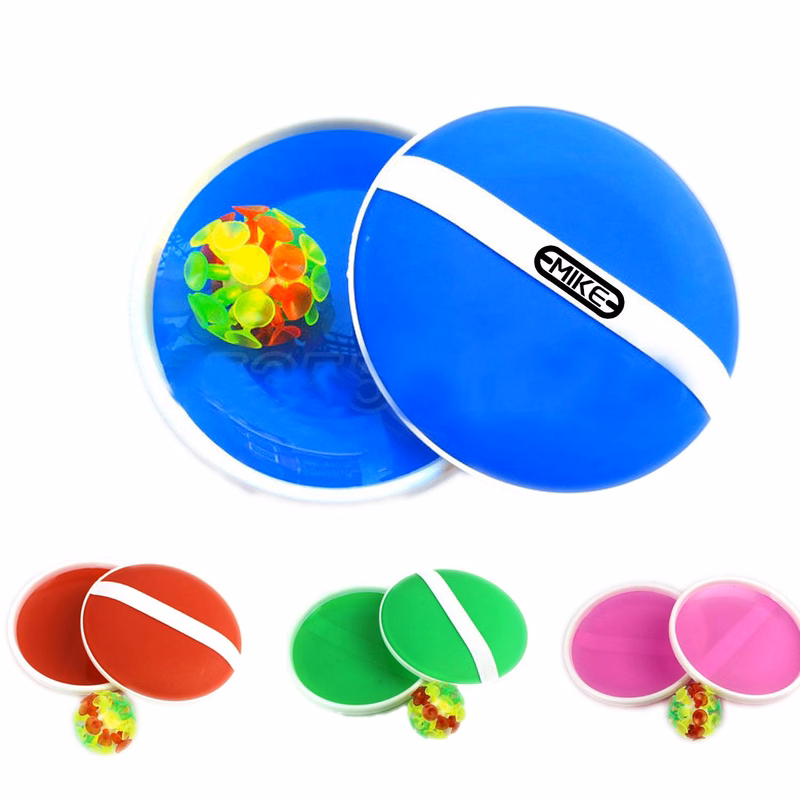Sucker ball throwing and receiving