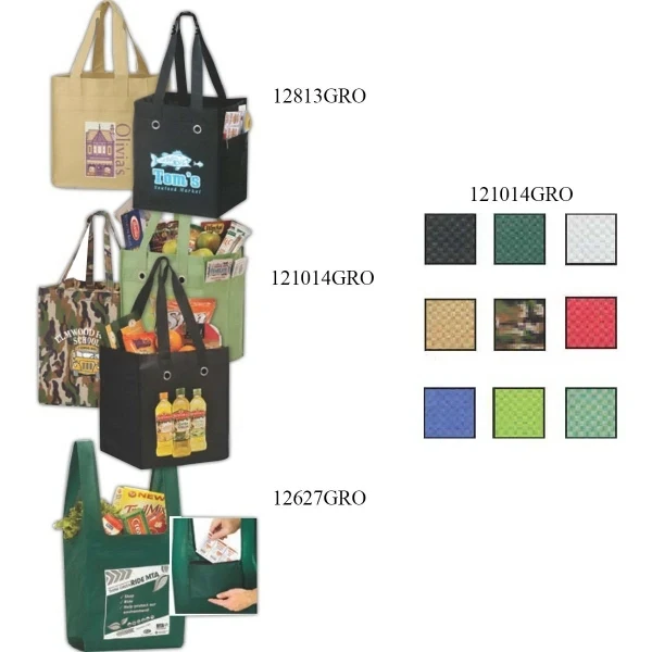 Domestic Bag, Food Service Non-Woven Polypropylene Grocery B 1