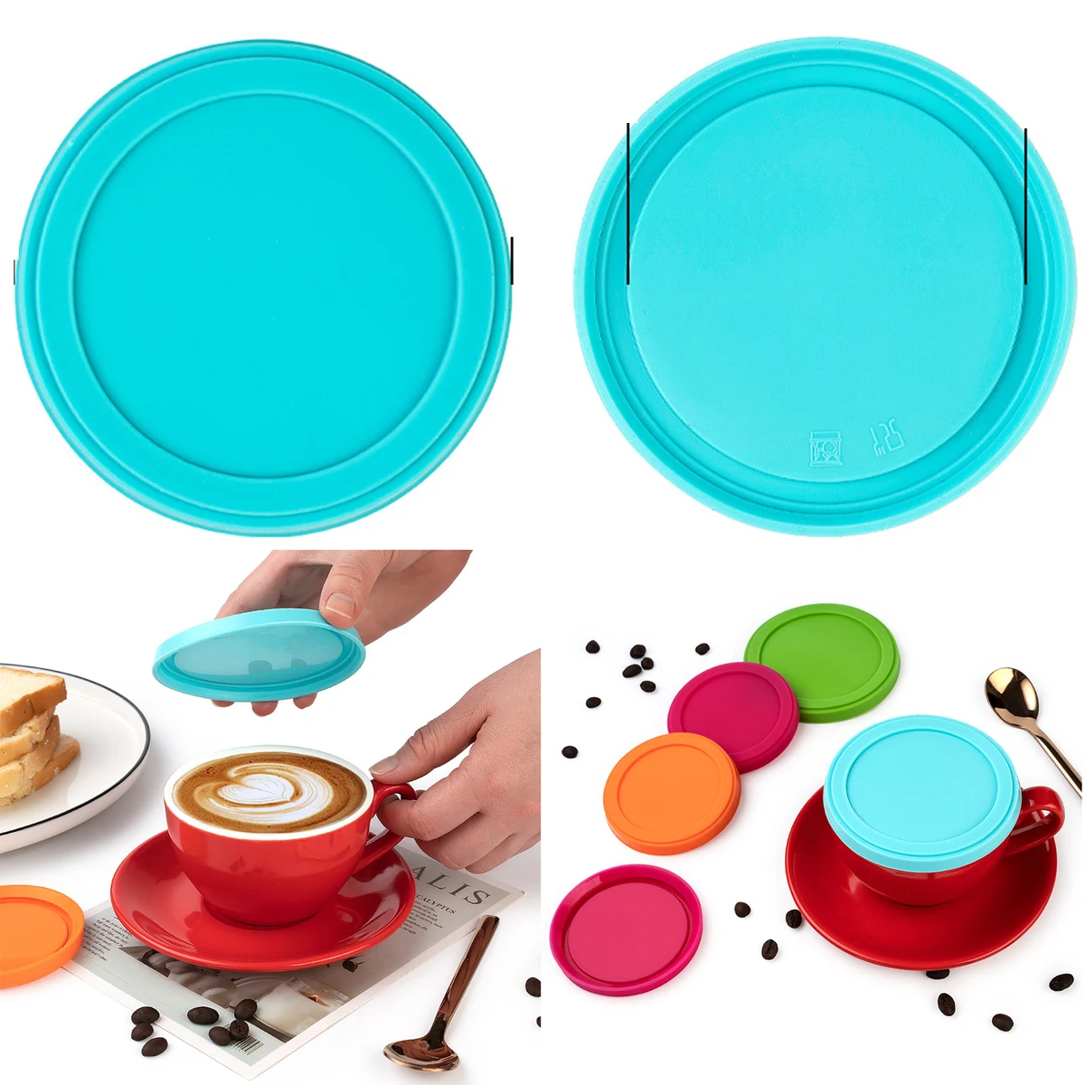 Drink Tops Tap and Seal Coffee and Tea Cover 1