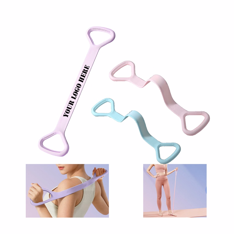 Durable Elastic Figure-8 Band for Yoga and Physical Therapy
