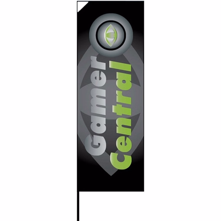 10ft Advertising Flags with Ground Stake