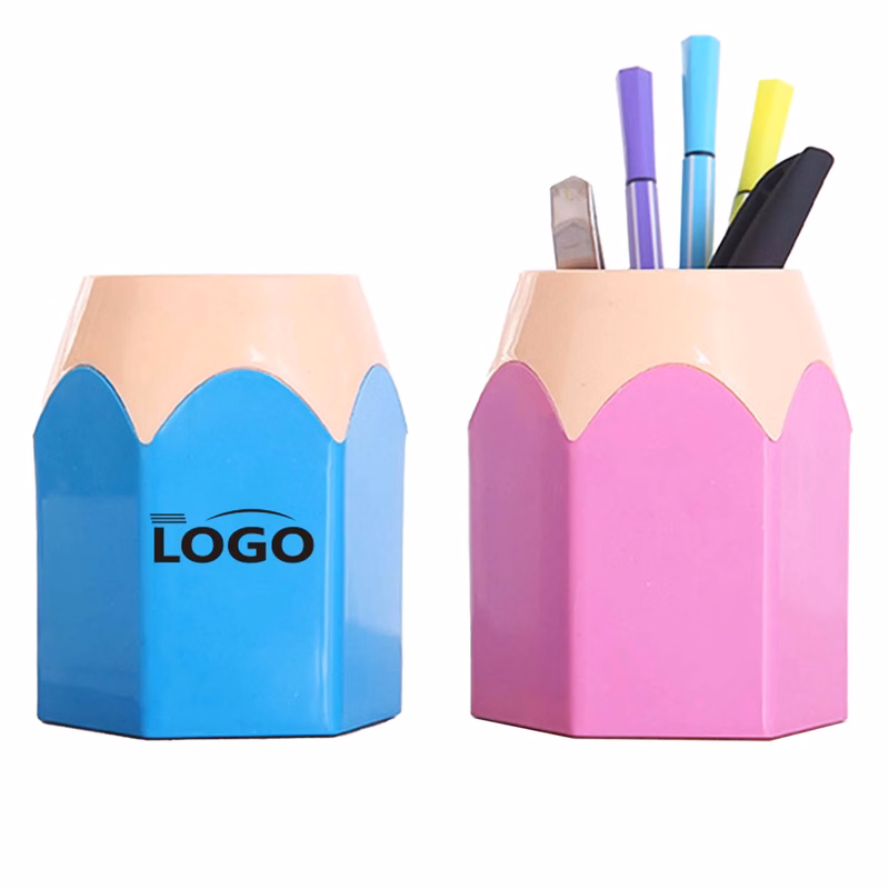 Creative Plastic Pencil-shaped Pen Holder