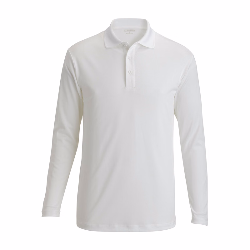Mini Pique Long Sleeve Unisex Polo