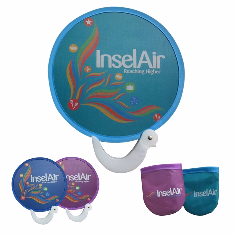 Folding Round Fan /flying disc