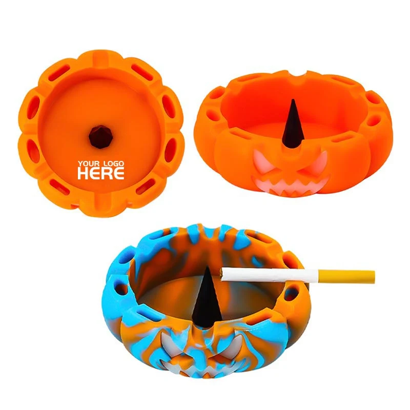 Pumpkin Silicone Ashtray 1