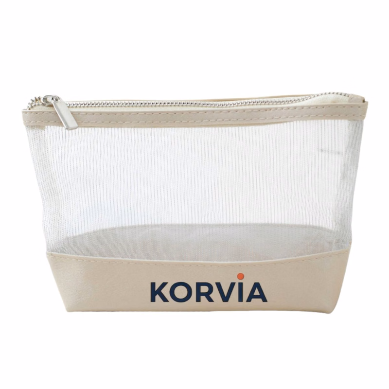 Portable Mesh Cosmetic Bag
