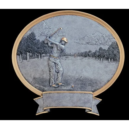 8" Golf Male Legend Plate 1