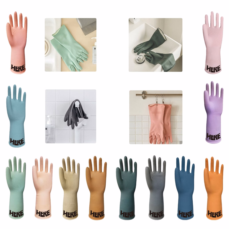 MOQ500 Household Kitchen Latex Gloves
