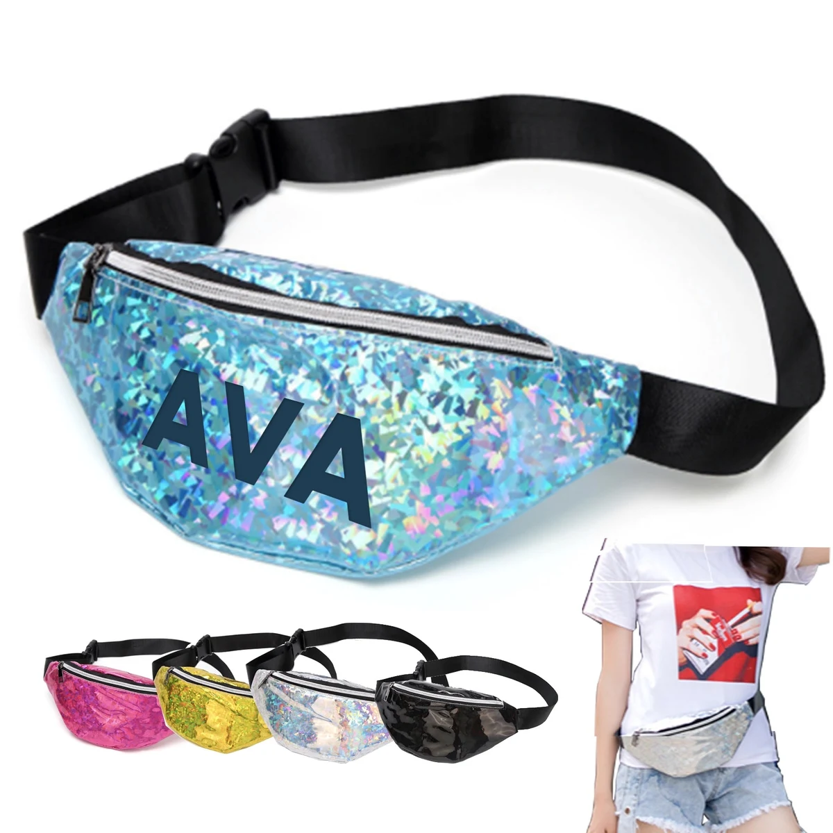 Adjustable Laser Chest Bag 1