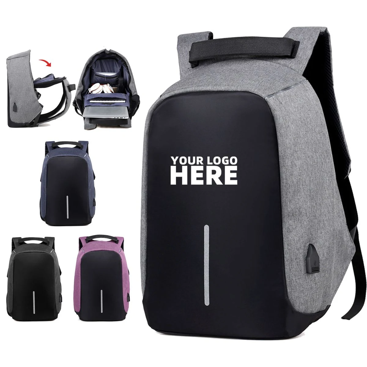 Anti Theft Smart Laptop Backpack 1