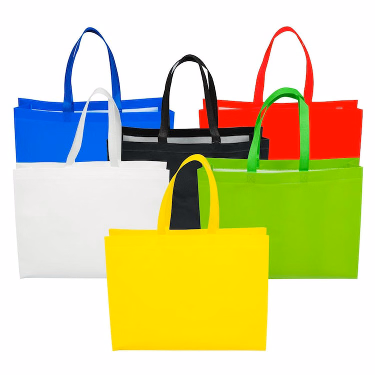 Reusable Tote Bags - 6 Colors 18"