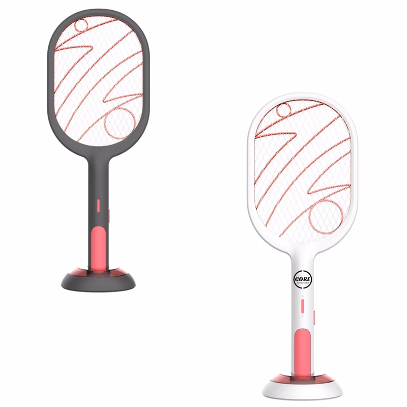 2 In 1 Smart Electric Fly Swatter Racket With Rechargeable