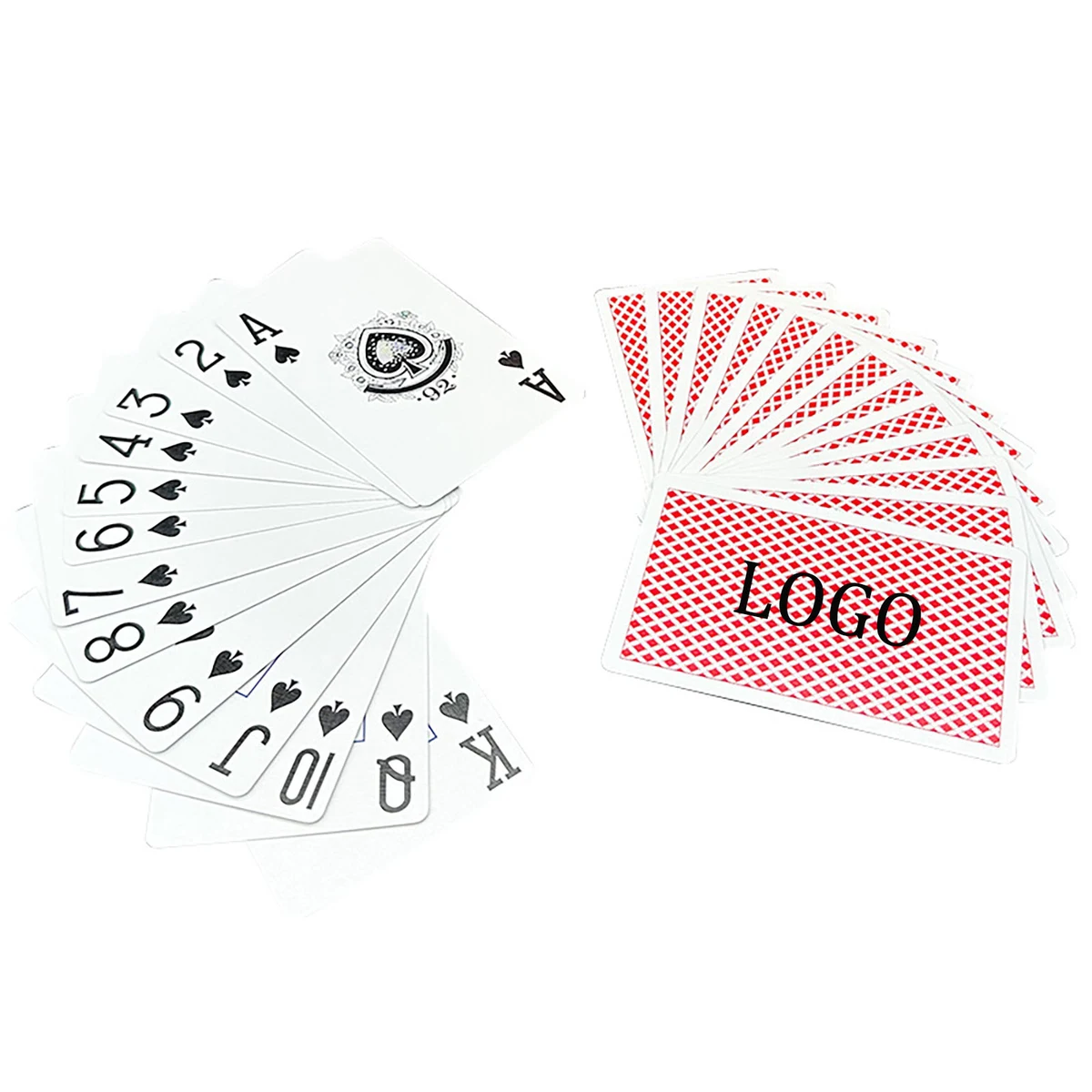Full Color Printed Playing Cards W/ Custom Logo 1