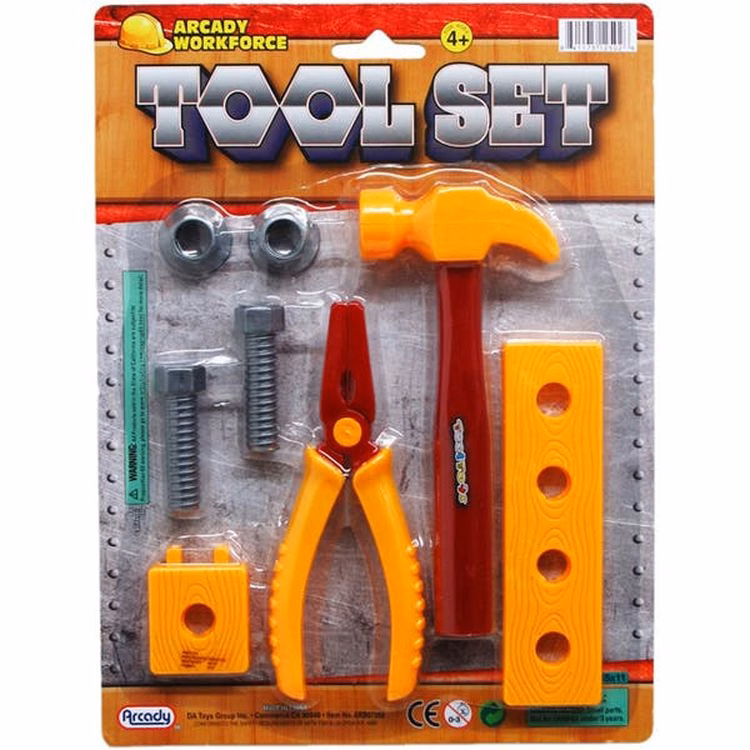 Toy Tool Set 8-Piece