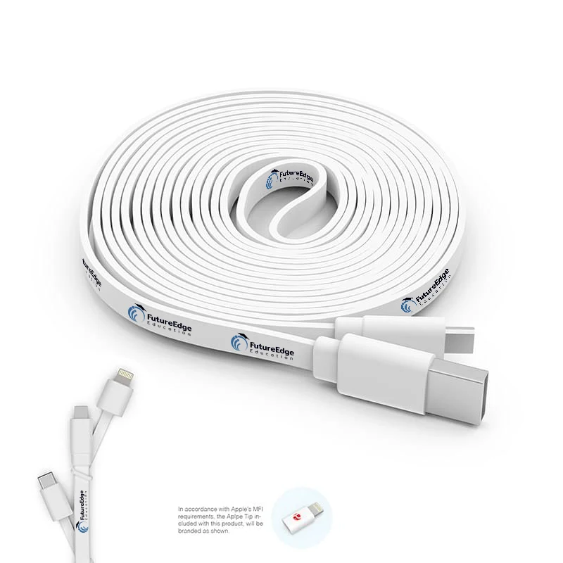 Branded Tri-Tipped 10 Foot Cord 1