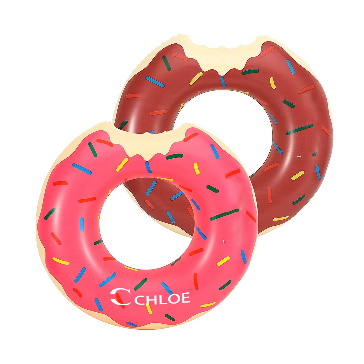 Adults Inflatable Donut Swimming Ring for Beach Pool 1