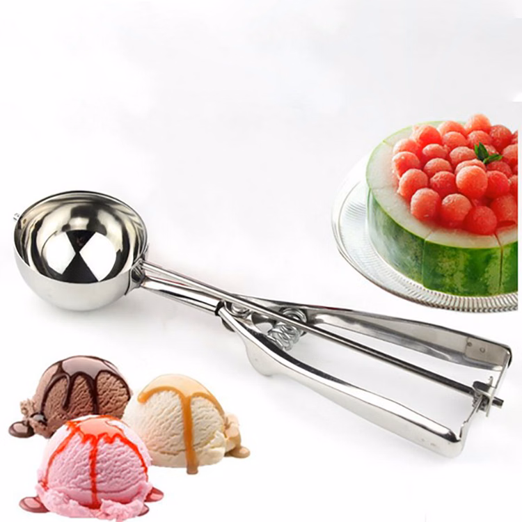 Various Sizes Of Stainless Steel Ice Cream Scoops