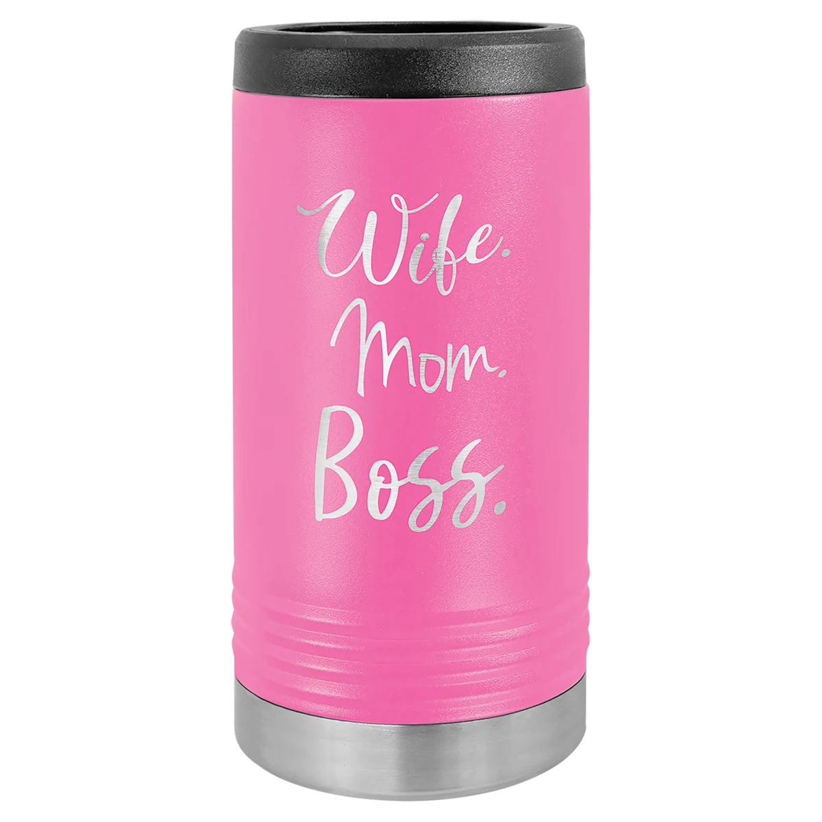 Polar Camel Pink Slim Beverage Holder 1