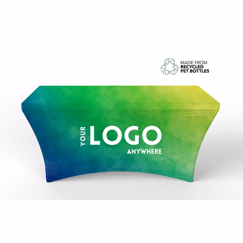 ECO-FRIENDLY STRETCH 6' TABLE COVER