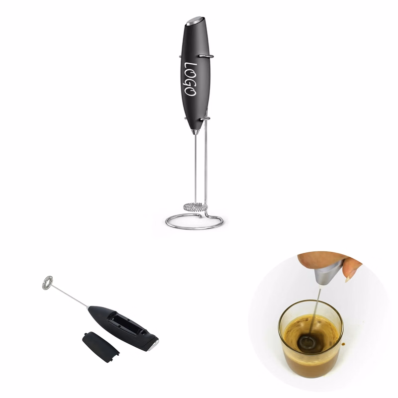 Mini Milk Frother with Stand