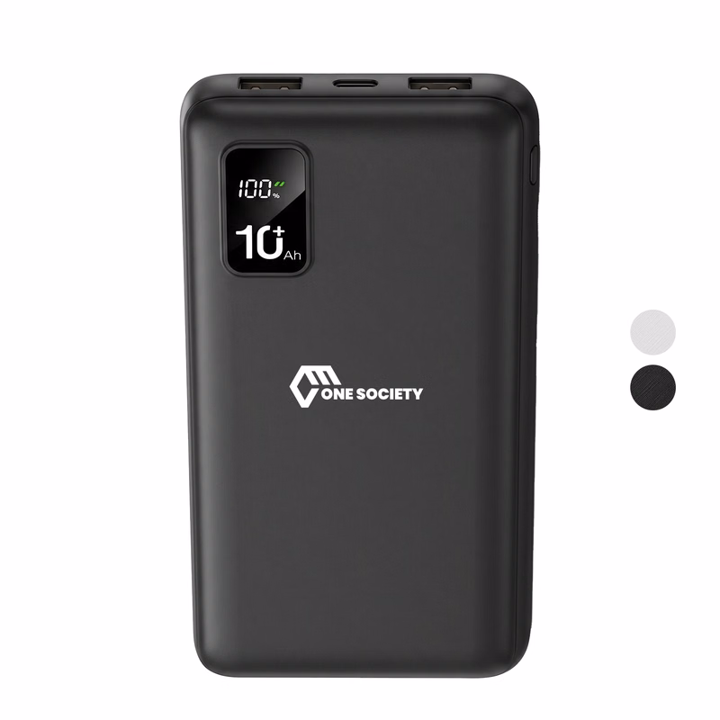Powerbank 10000mAh Capacity with Digital Display