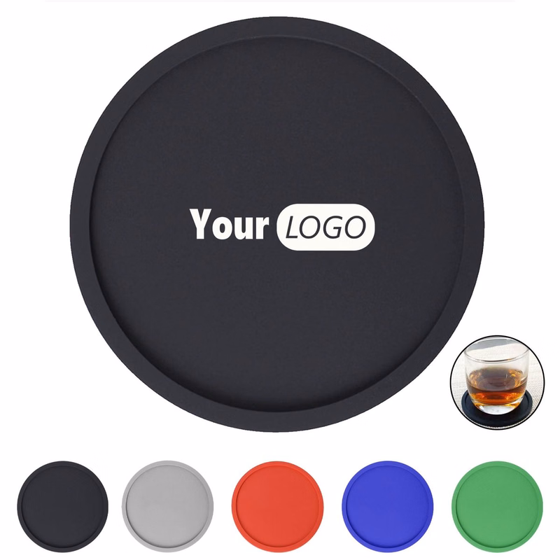 Round Silicone Anti-Splash Cup Pad