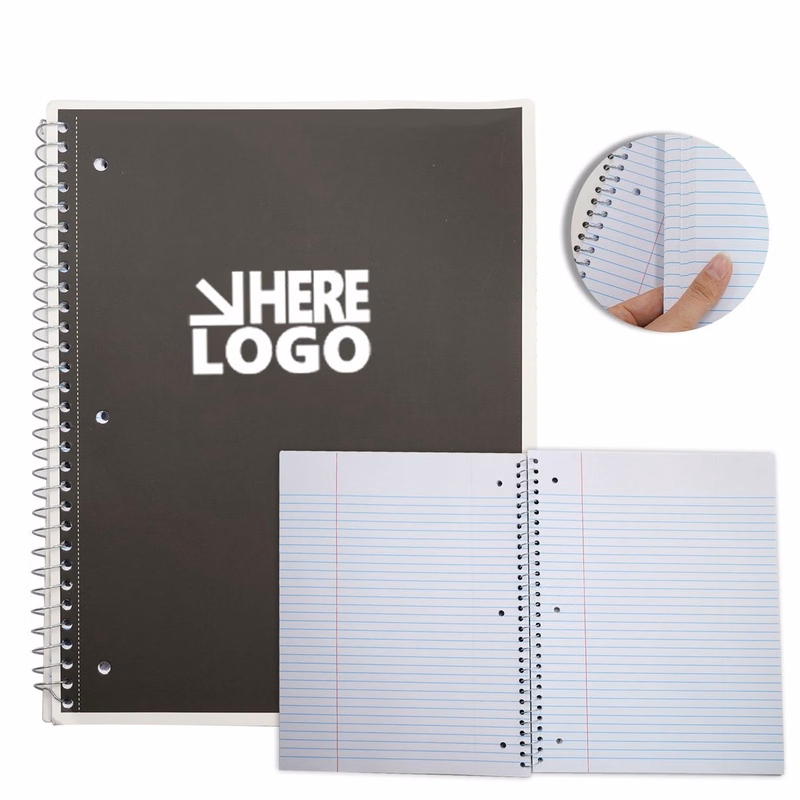 College Ruled Spiral Notebook Durable Writing Pad For Note Taking