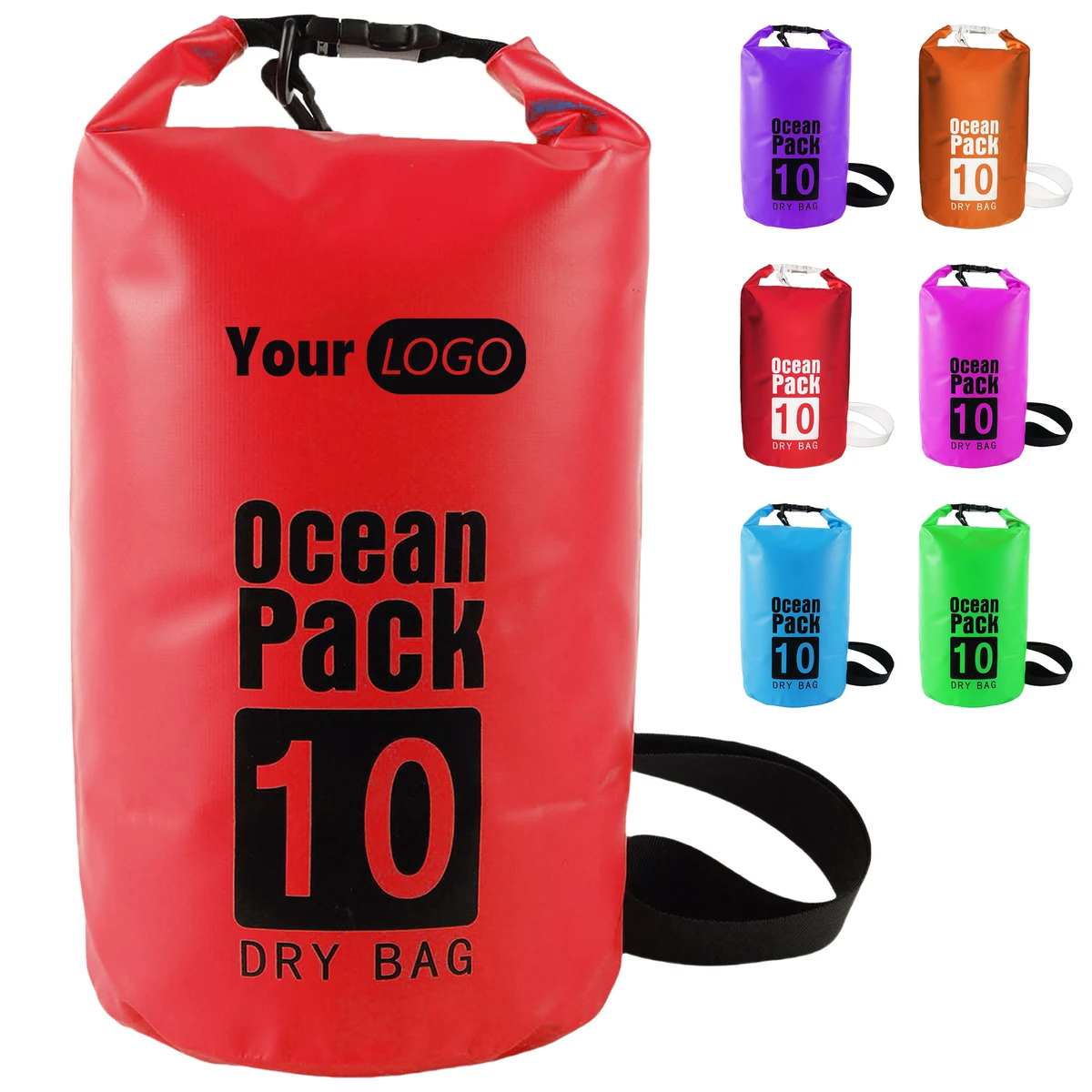 Pvc Portable One Shoulder Drift Waterproof Bag 1