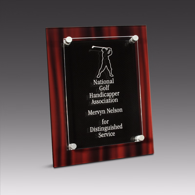 9" x 12" AcryliPrint HD Satin Drape Series Plaque