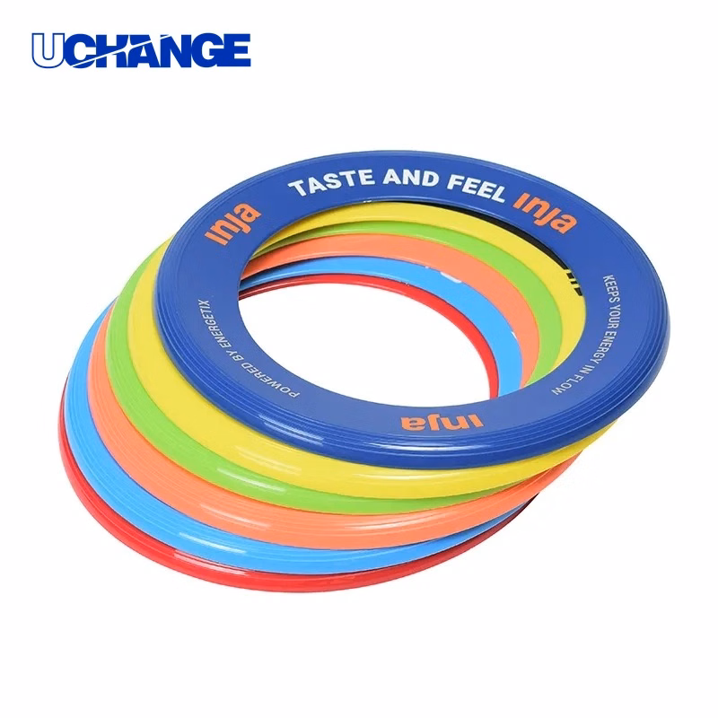 Custom Plastic Ring Flying Disc for Outdoor Use