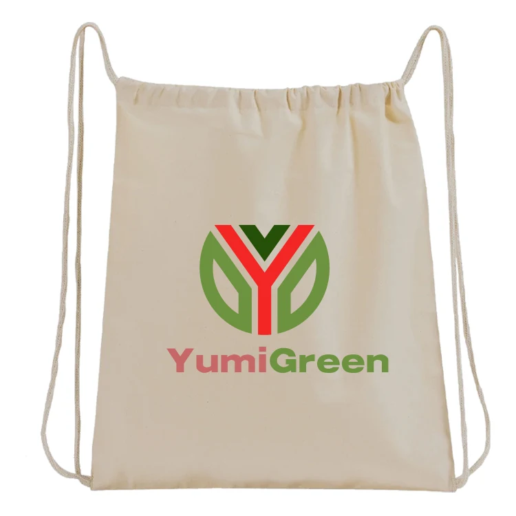 Suncrest Small Canvas Drawstring Backpack 1