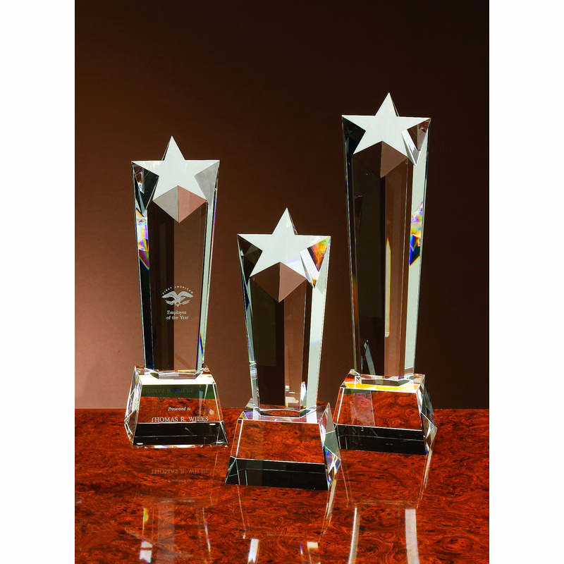 10" Crystal Super Star Award