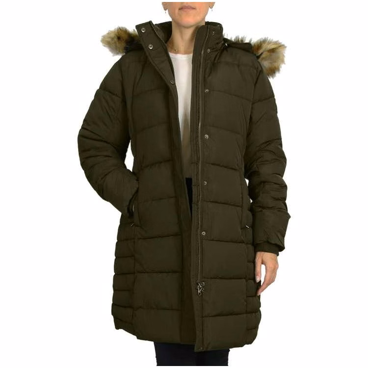 Women's Snorkel Parka Coats - Olive S-XL