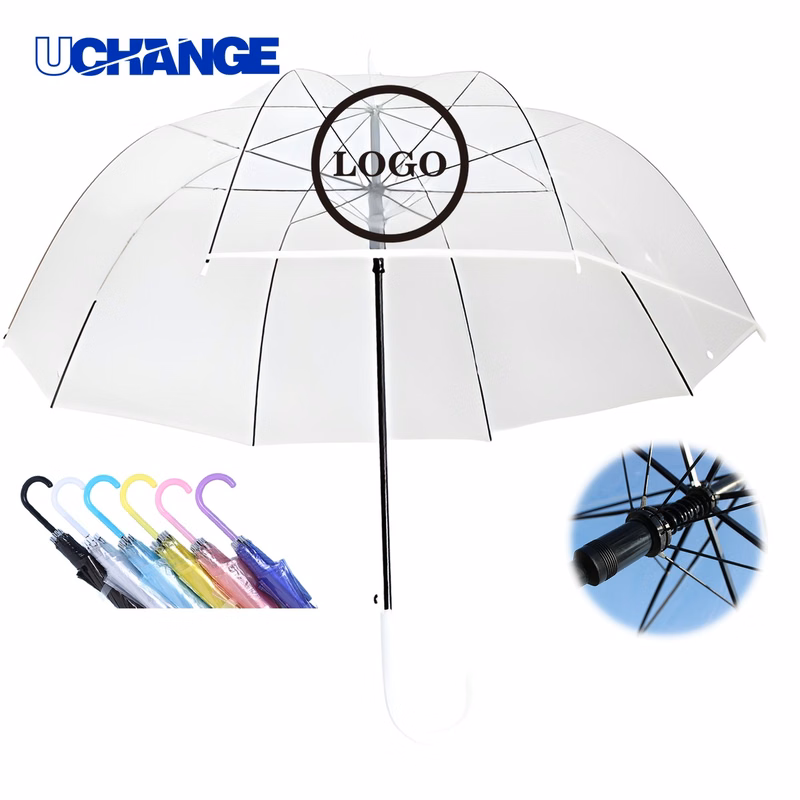 Customized Transparent Umbrella for Rain