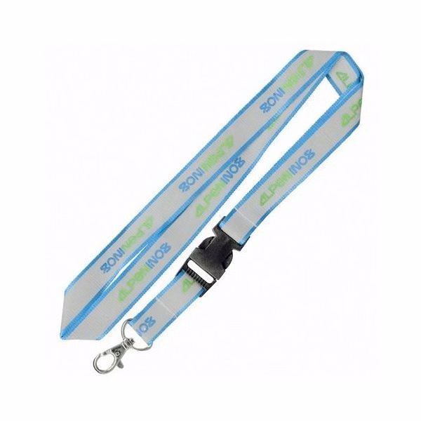 1" Computer Jacquard Neck Lanyard