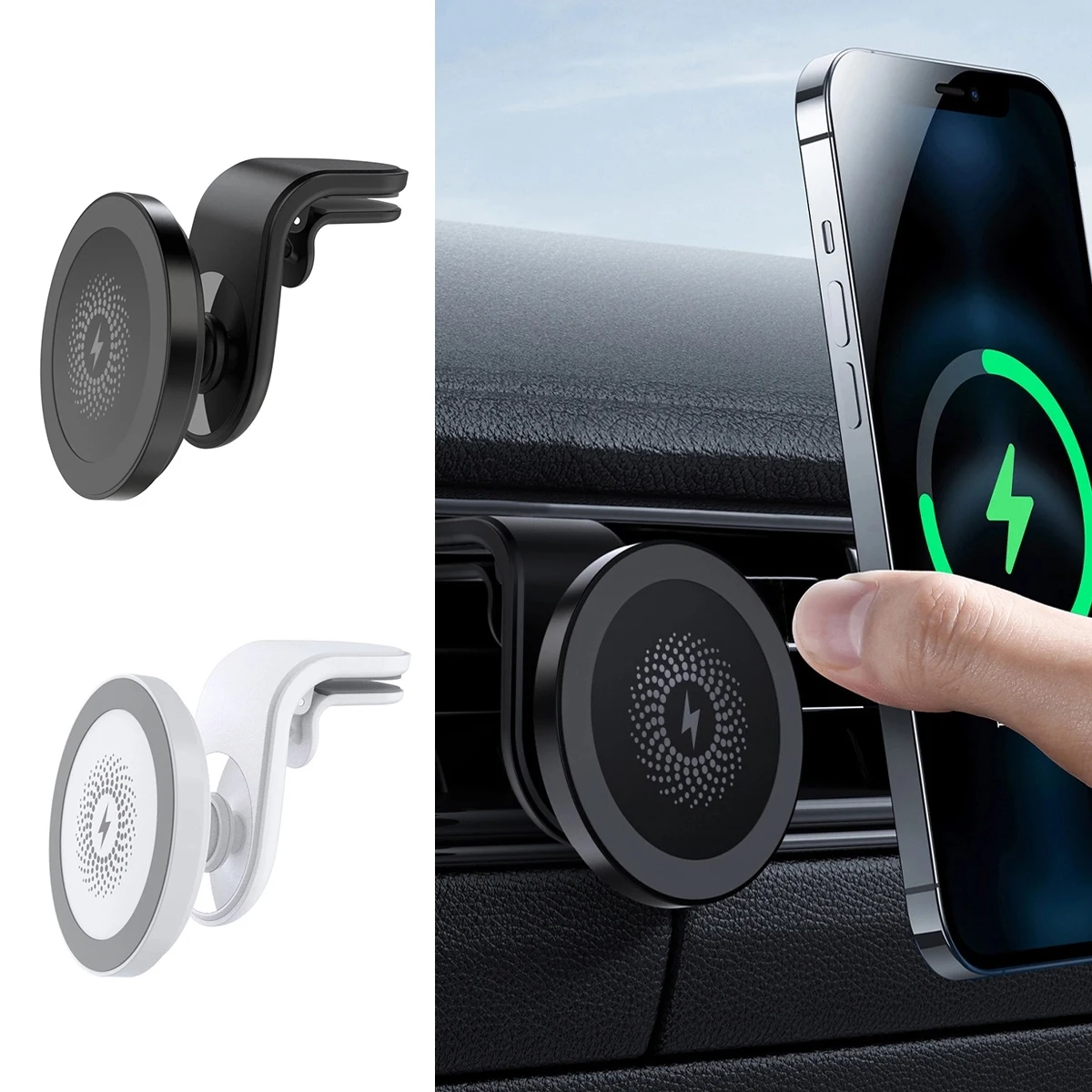 Magnetic Car Mounted Wireless Charger 1
