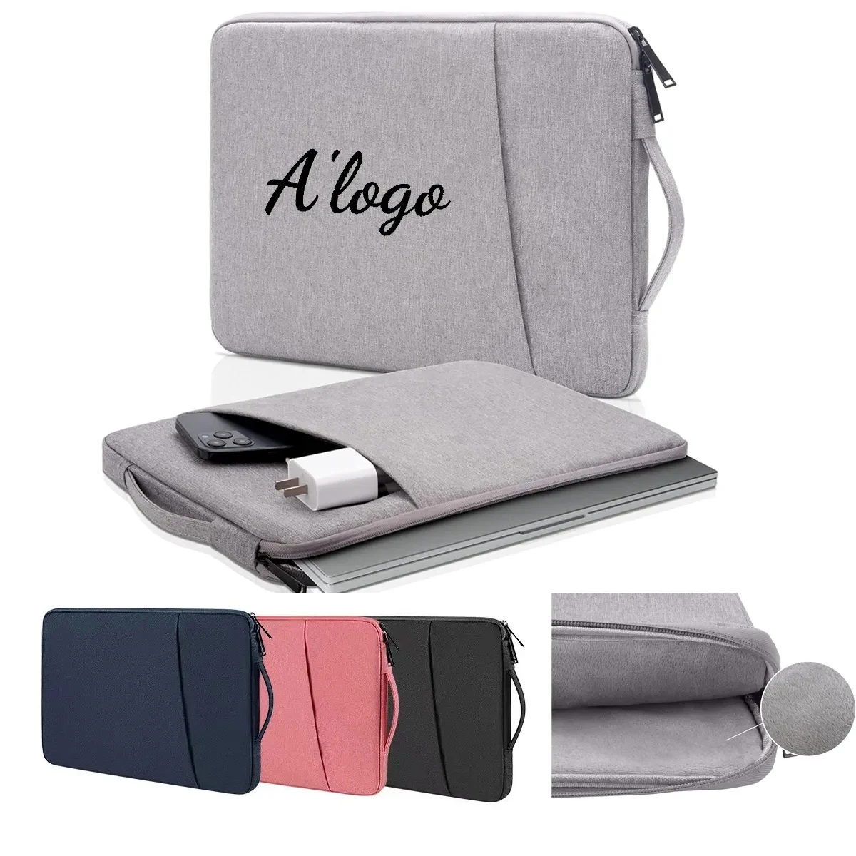 13.3" Laptop Sleeve with Front Pocket 1