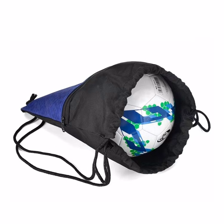 Drawstring Backpack with Drawstring Pockets