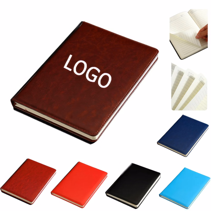 A5 Business Leather Meeting Notebook