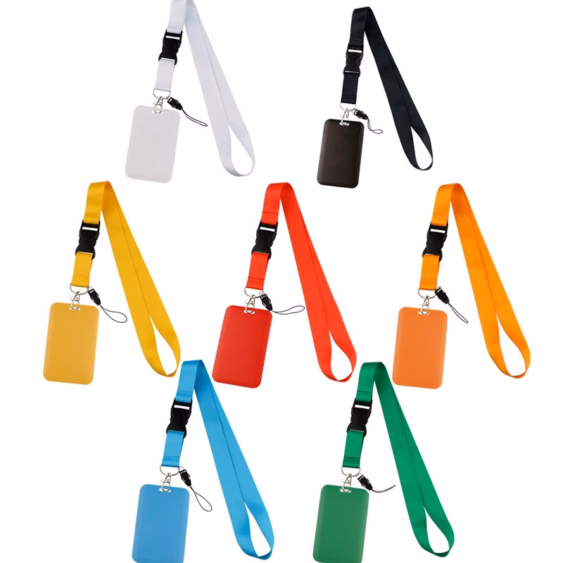 Full Color Dye-Sublimation Lanyard W/ Card Holder