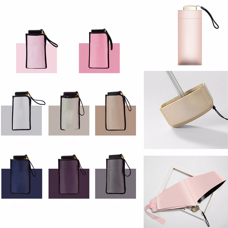 Mini Folding Umbrella with Pouch