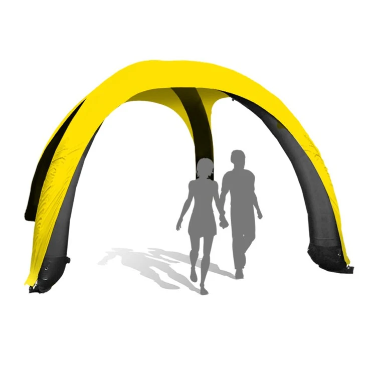 13x13 Inflatable Tent W/ Solid Color 1